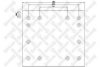 STELLOX 85-00993-SX Brake Lining Kit, drum brake
